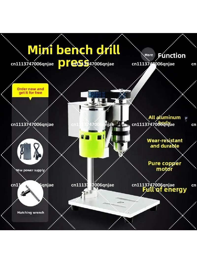 Mini Desktop Bench Drill, Adju - Home Textiles Fabric 评论和价格