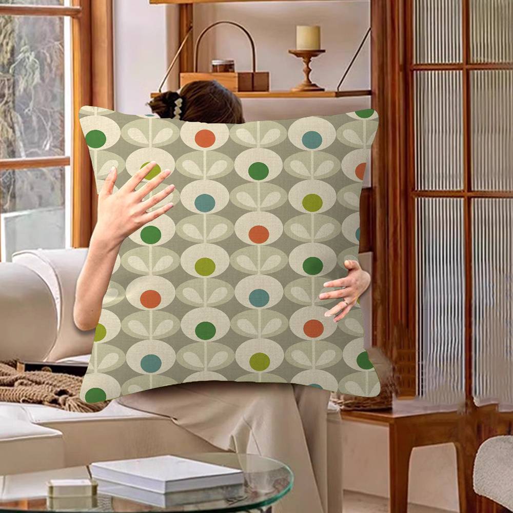 Art O-Orla Kiely Flower Pillow - Home Art Textiles 评论和价格