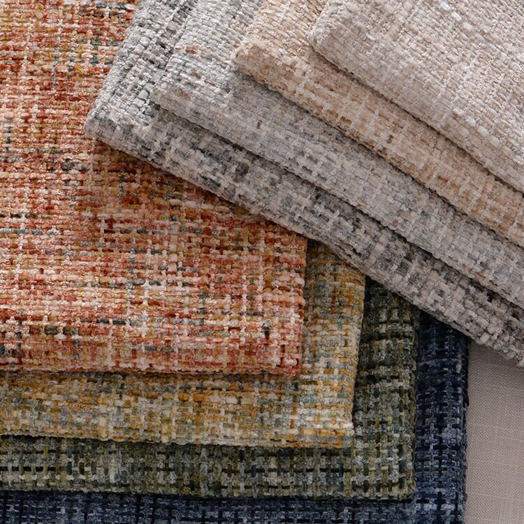100% Polyester Chenille Uphols - Wool Blanket Herringbone 评论和价格