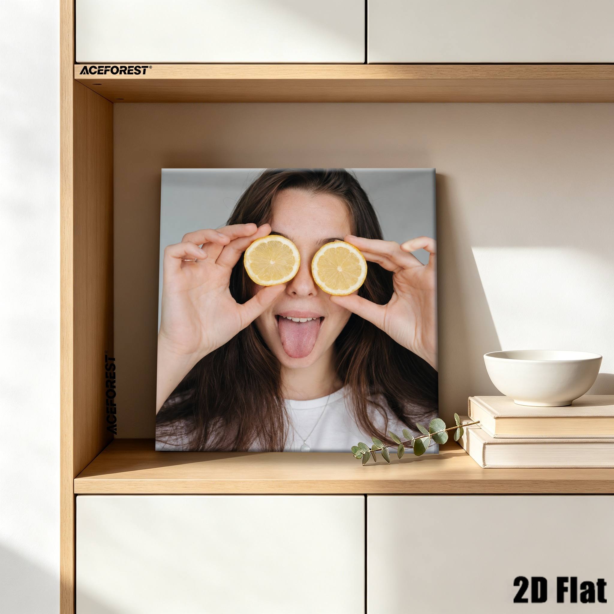 Custom 2D Family Portrait Canv - Home Textiles & Decorations 评论和价格