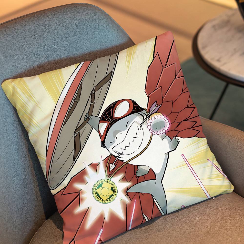 Land Shark cute Jeff Pillow Ca - Home Landing Textiles 评论和价格