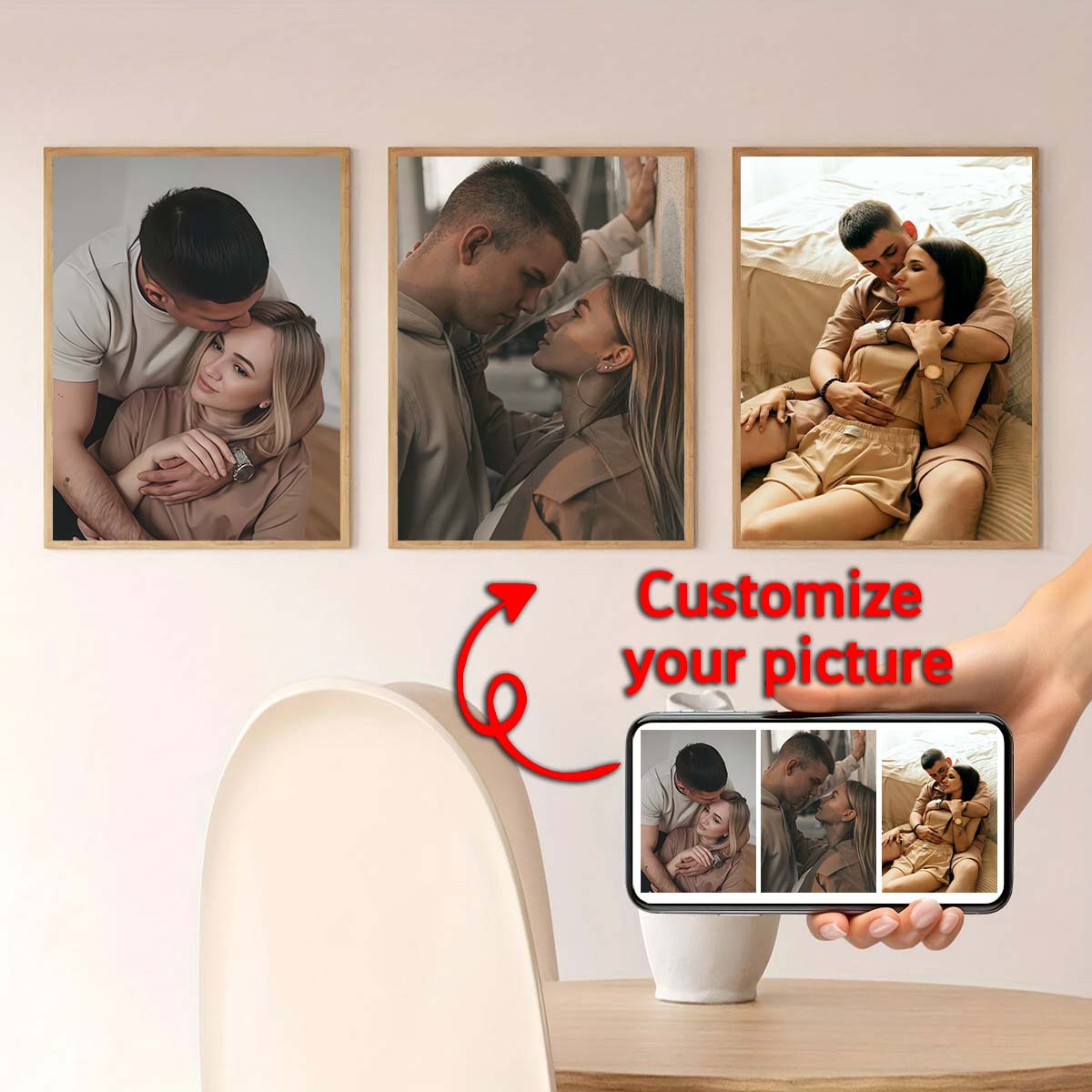 Triptych - 2D Custom Photo Woo - Home Textiles & Decorations 评论和价格