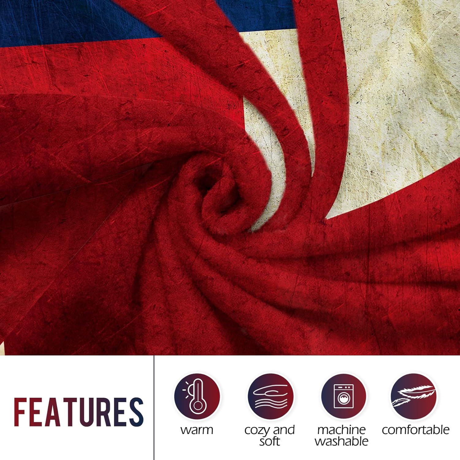 Levens Texas Flag Throw Blanke - Home Textiles & Decorations 评论和价格