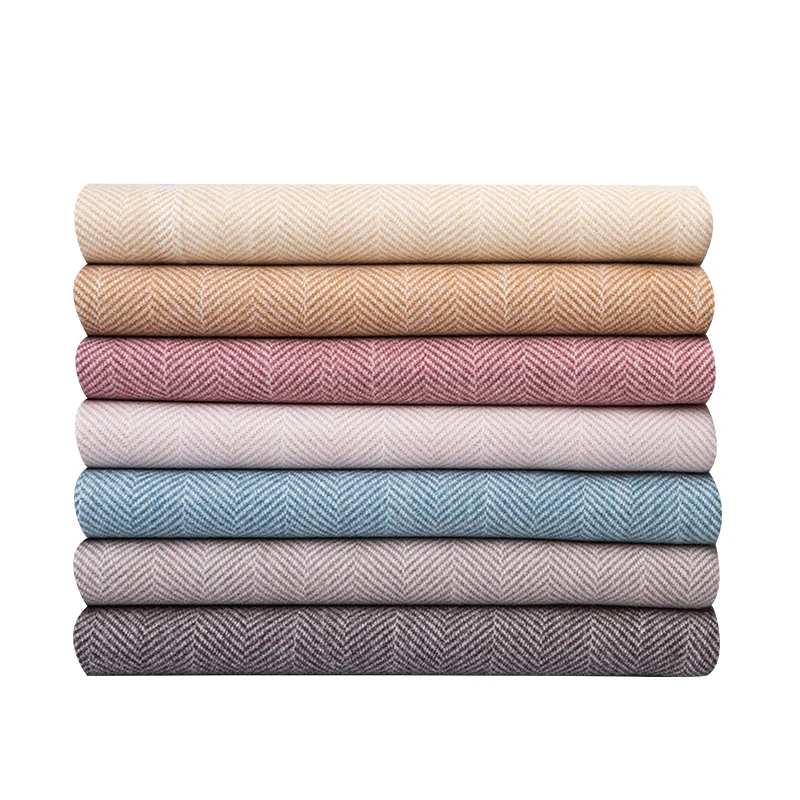 780G /M Thickening Autumn and  - Wool Blanket Herringbone 评论和价格