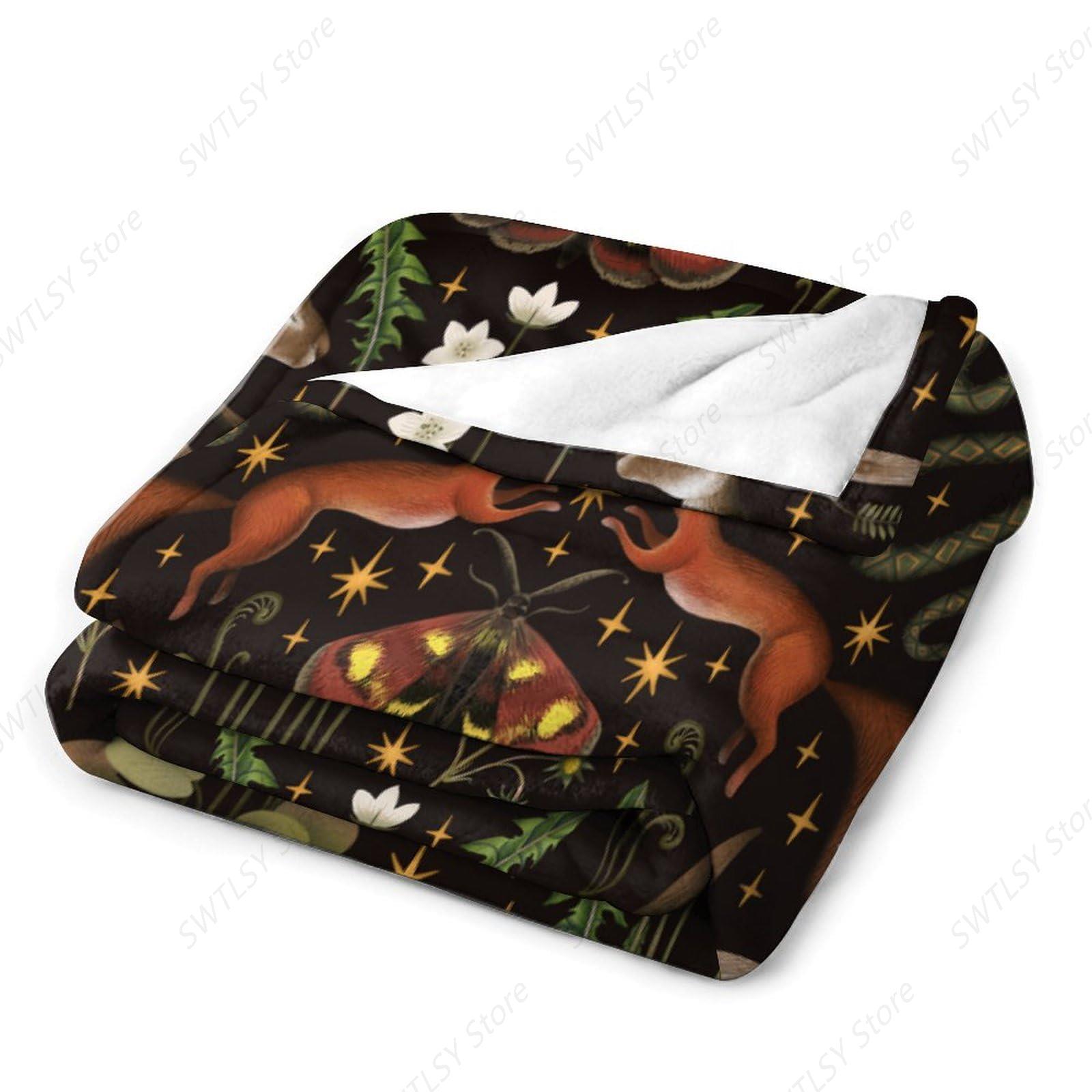 Rustic Forest Throw Blanket, F - Home Landing Textiles 评论和价格