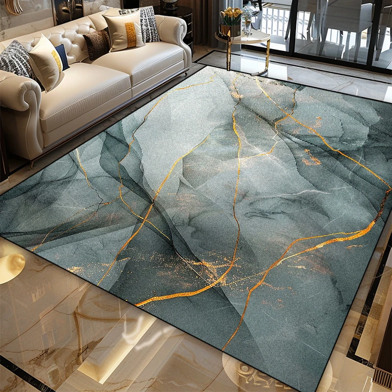 Nordic Marble Art Design Non-S - Home Art Textiles 评论和价格