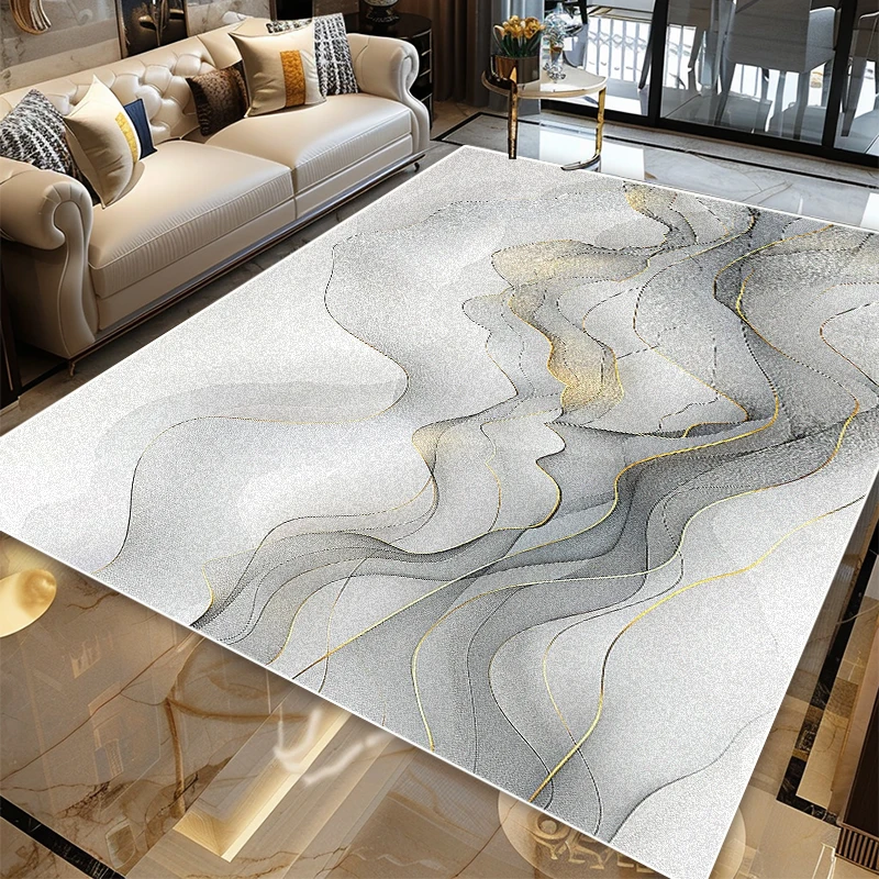 Nordic Marble Art Design Non-S - Home Art Textiles 评论和价格