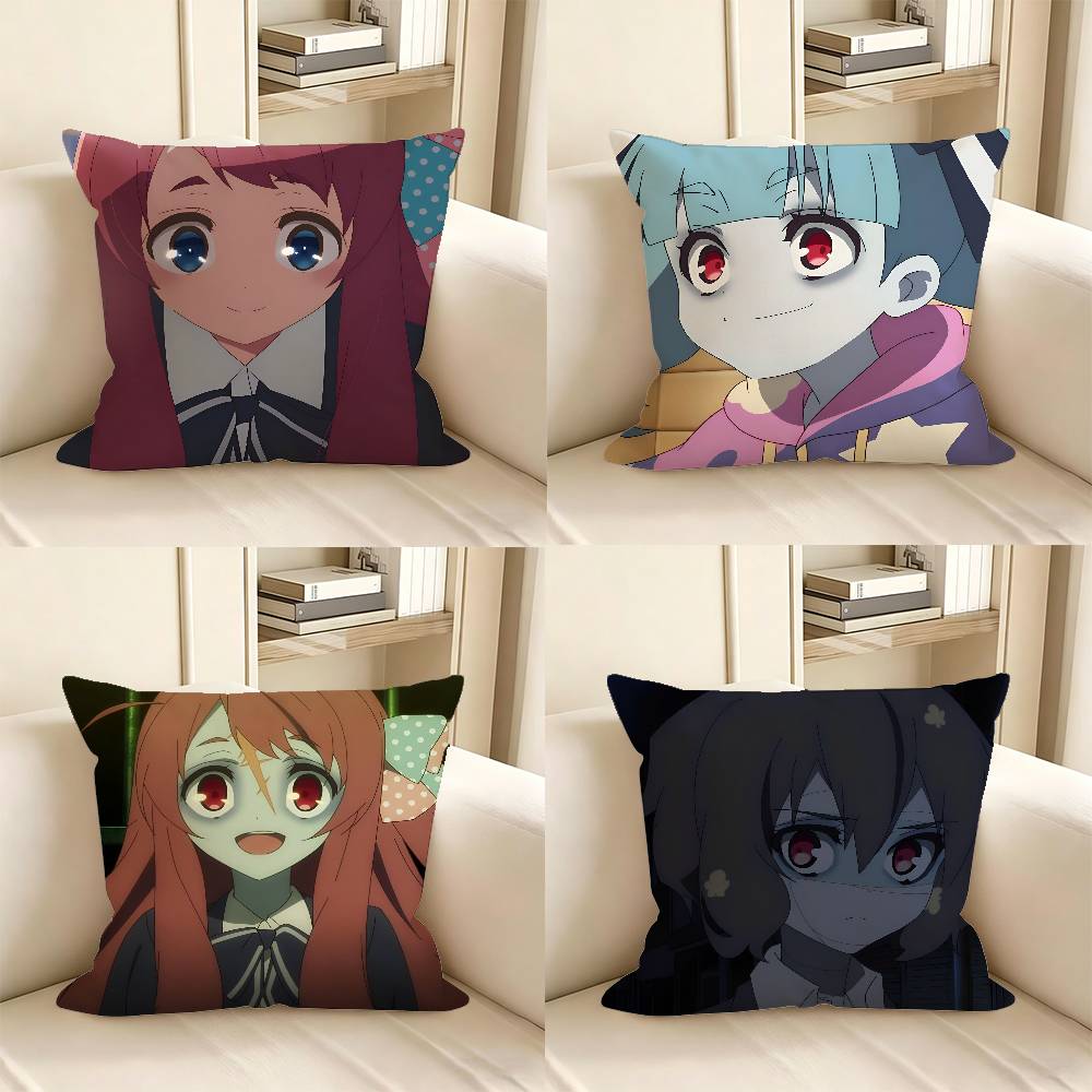1pc Zombie Land Saga Pillow Ca - Home Landing Textiles 评论和价格