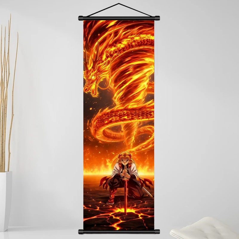 Demon Slayer Kyojuro Rengoku H - Home And Textiles 评论和价格