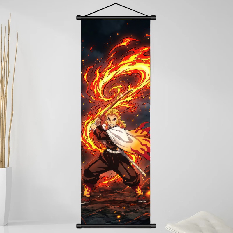 Demon Slayer Kyojuro Rengoku H - Home And Textiles 评论和价格