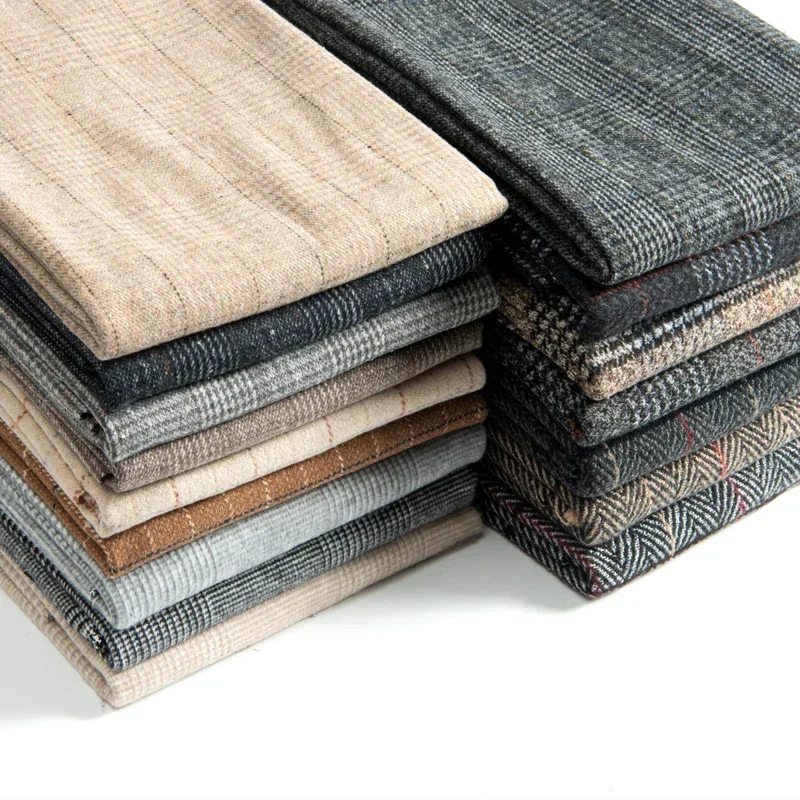 150cm Wide Autumn Winter Plaid - Wool Blanket Herringbone 评论和价格
