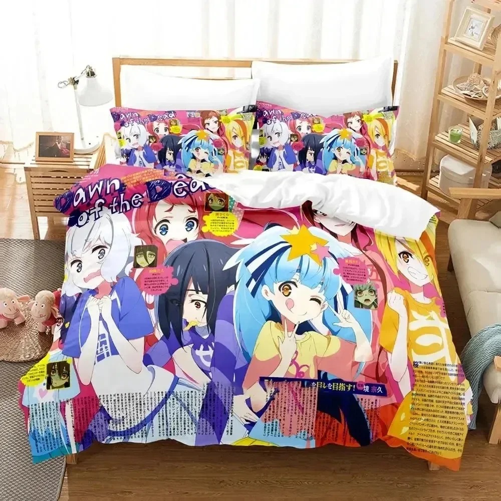 Anime Zombie Land Saga Bedding - Home Landing Textiles 评论和价格