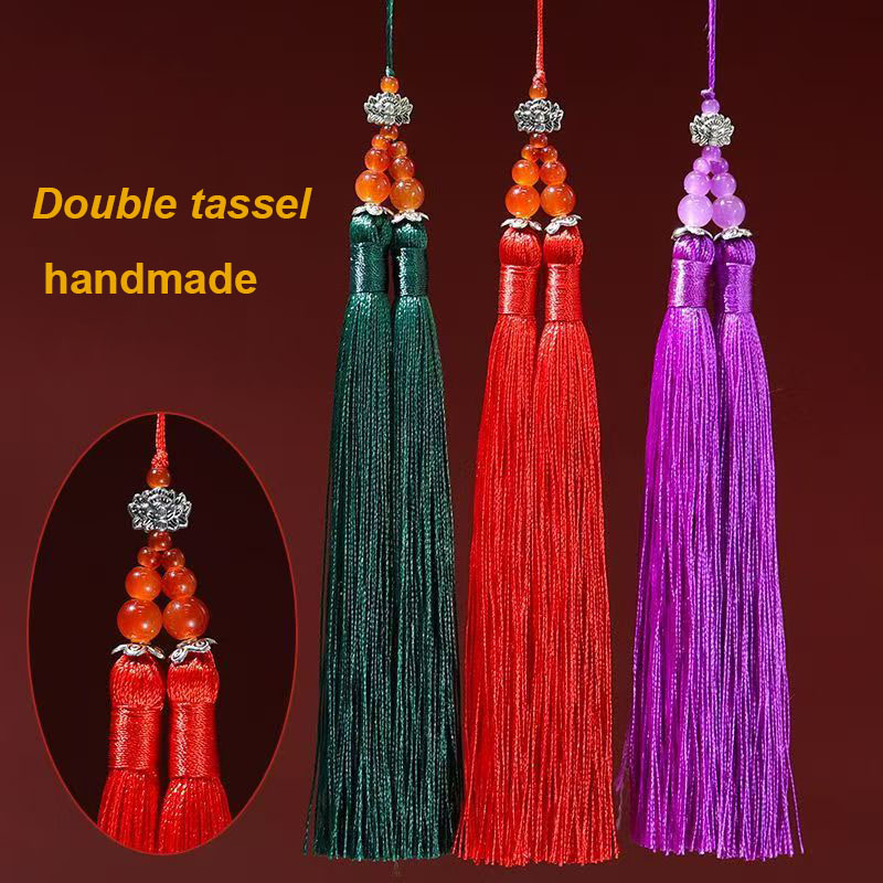1/2Pcs 15cm Double Tassel Brus - Home Textiles Suppliers In Usa 评论和价格