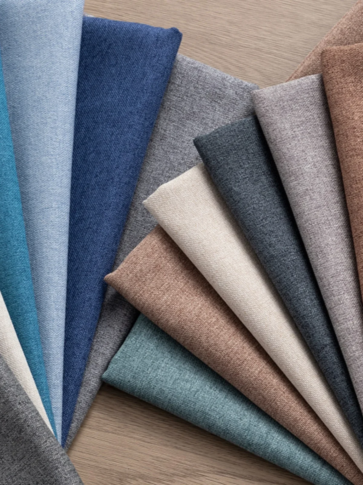 Thickened Plain Linen Fabric F - Wool Blanket Herringbone 评论和价格