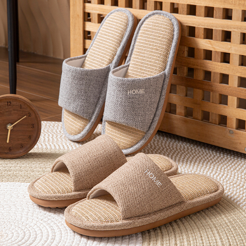 Linen Platform Women's Slipper - Home And Textiles 评论和价格