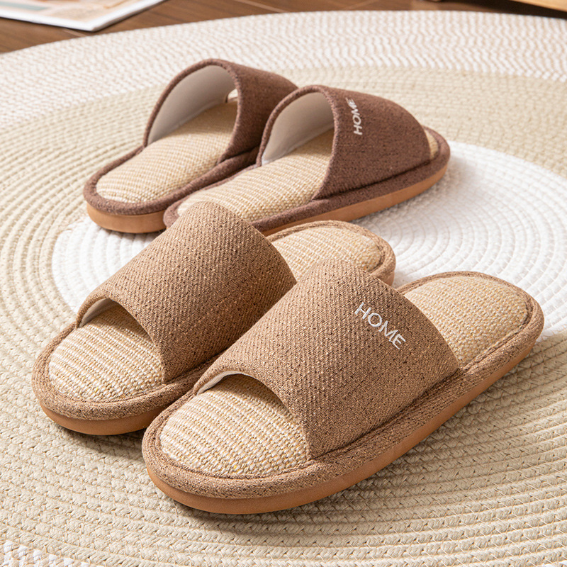 Linen Platform Women's Slipper - Home And Textiles 评论和价格