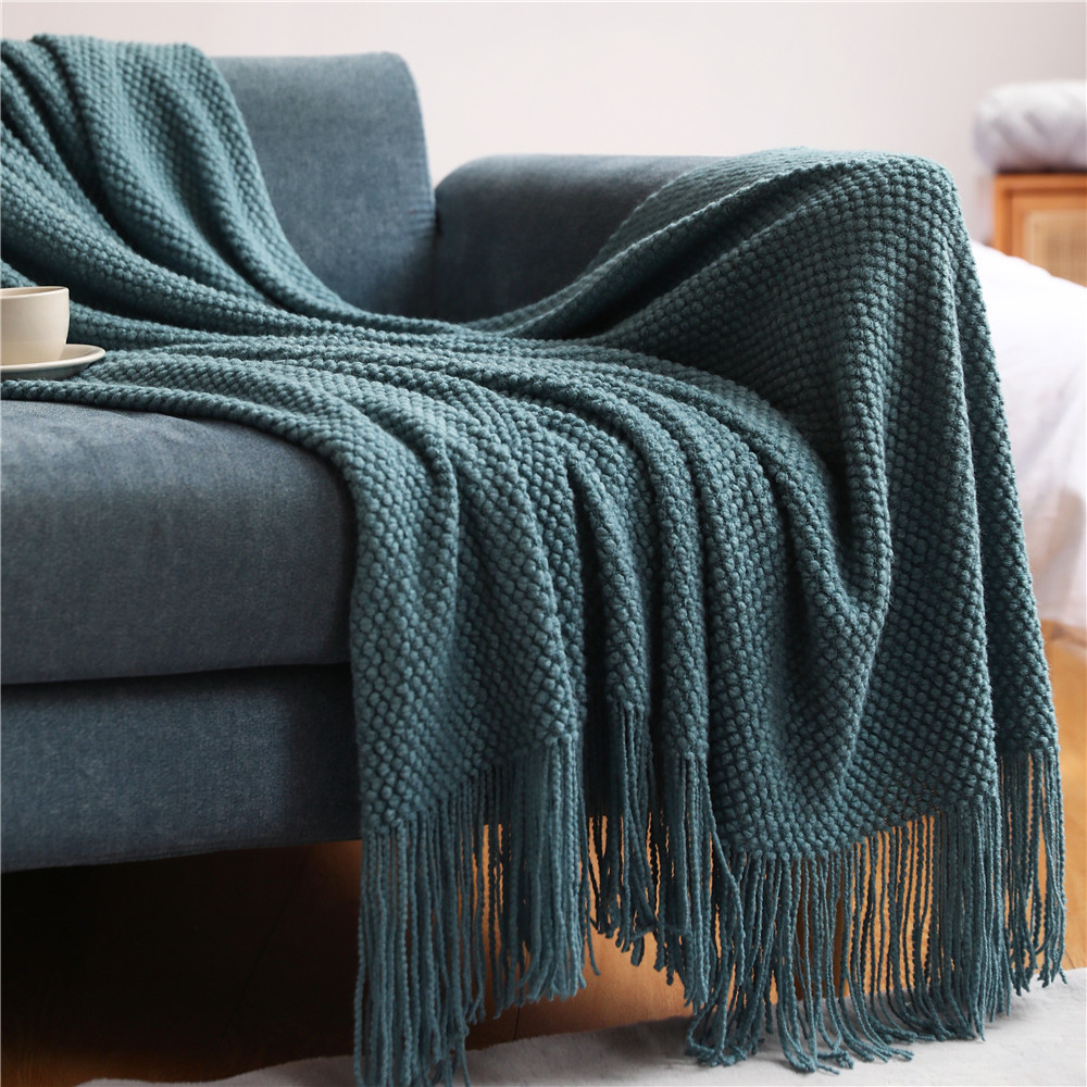 Textile City Home Decorative T - Wool Blanket Herringbone 评论和价格